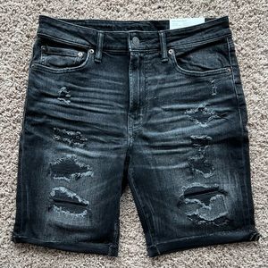Men’s American Eagle Denim Shorts  | Size: 32  | Black